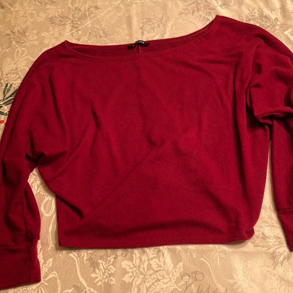 Forever 21 off the shoulder crop top